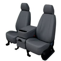 Calrend Prednja kašike FAU kožne poklopce sjedala za 2011- Dodge Challenger - DG291-08L svijetlo sivi