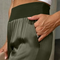 Hlače za žene, čišćenje Ženske plus veličina ženski labavi džep elastični struk casual hlače labave