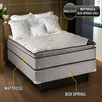 Spanovana plišana plišana puna puna madraca jastuka i set BO Spring - Sleep System sa poboljšanom podrškom
