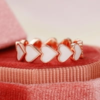 Mnjin modni dizajn prstena za srce za prsten za vjenčanje u znak zaručavanje poklona za angažovanje
