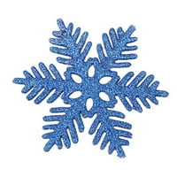 Dengjunhu božićni ukrasi za snježne pahulje ukrasi zimske plastične snježne pahulje za zatvoreni na