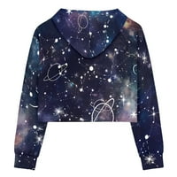 Galaxy pulover gornji duks Udobno Ležerne prilike, atleyball dukseve za odbojku, zabava, datum, datum,