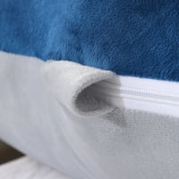 Jastuk za trudnoću C oblikuje 52 '' Podrška za cijelo tijelo za leđa, noge, vrat, bokove s uklonjivim velvet za pranje od poliestera