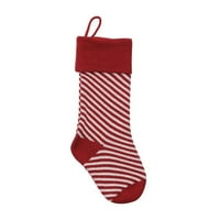 HGW Božićni ukrasi Božićne čarape poklon torba Dječji bomboni zatvoreni božićni čarapa za pletenje čarape
