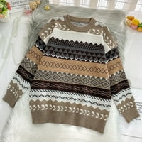 Aaiyomet Womens Dukseri ženske turtleneck prevelizirani džemperi Batwing pulover s dugim rukavima, labav