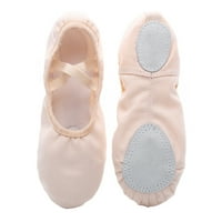 Par lagane cipele za ples čipke bez cipela s čipkama, Sole teretane cipele baletske cipele za djecu