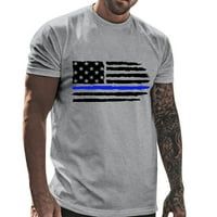 Košulja za muškarce Muška nezavisnost Proslava Ležerne prilike smetnji košulja na majici s kratkim rukavima