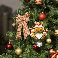 Božićni ukrasi TureClos Personalizirani obiteljski privjesak Božićno drvsko dekor DIY SESIN Božić viseći