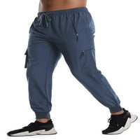 Muške ulične hlače za preklopne džepove Pokretanje elastičnih planinarskih hlača trčanje hlače za planinarenje