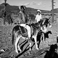 Meksički farmer, 1961. Na Meksički farmer i njegov sin, Patzcuaro. Fotografiran 1961. godine. Print