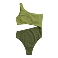 Ženski plivanje Bodiit bikini Solid Color Fashion Dame Coleps Tankinis set kupaći kostimi odjeća za