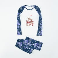Božićne pidžame Porodični setovi Xmas jeleer Sleep Ruby PJS Outfit za muškarce Žene Dečji Baby Božićni