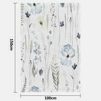 Pokrivač, bacanje pokrivača mekane flanel deke Queen veličine, ugodni biljni cvijet toplije udobnost