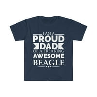 Ponosan tata fenomenalnog majica Beagle Unise S-3XL Dad oca