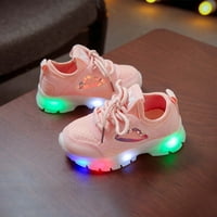 Leesechin ponude za cipele od mališana Lagana novorođenčad djeca dječje dječake LED lagane cipele casual
