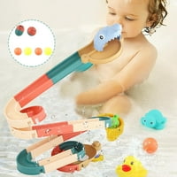 Guvpev dječji novi montirani kuglični gusjeničari Diy sastavljene ljetne vodene igračke - višebojna