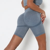 Gnobogi kratke hlače za žene sportsko spajanje sportovima koji se tiče visokih struka joga hlače vježbanje