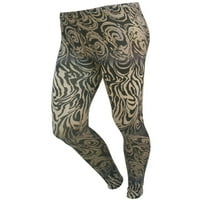 Žene Multi Print Lagane nogave hlače, XM014