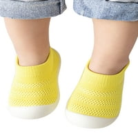 Daeful Kids tenisice kliznite na stambene pletene gornje čarape cipele Udobne mrežice za šetnju cipela