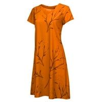 Haljine za žene Ženska Shift Dužina koljena Grafički otisci Kratki rukav V-izrez Moda vruće prodajne