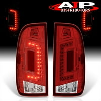 Distributeri Chrome Kućište Crvena leća LED zadnja svjetla Vožnja kočnicom STOP signalne lampi za montažu