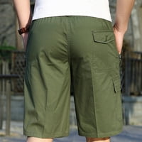 Muške Jogger casual pantalone Muški ljetni džep patentni zatvarač BodyBuilding džepne kratke hlače Sportske