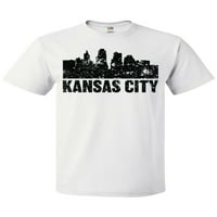 Majica Inktastic Kansas City Skyline Grunge