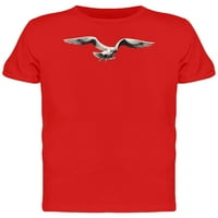 Cool Seagull Flying Sketch majica Muškarci -Mage by Shutterstock, muško X-Veliki