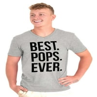 Najbolja relativna majica za majicu V-izrez za muške najbolje popove ikad očeva dana Dan Dad Dedat