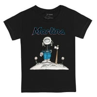 Mladića Tiny Turpap Black Miami Marlins Astronaut majica
