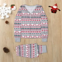 Ženska božićna dukserija za odmor grafički pulover vrhovi za dijete