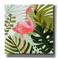 Epic Graffiti 'Flamingo Forest II' Victoria Borges, Platno Zidna umjetnost, 40 x54
