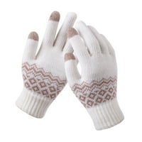 Cleariance Moda Neklizajući Jairon Warm Winter With Untificial pletene rukavice rukavice mittens