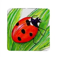 Betsy Drake Ct Ladybug Coaster - set od 4