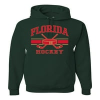 Wild Bobby Grad Florida Hokej Fantasy Fan Sports Unise Dukserice, Šumska zelena, Srednja