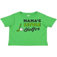 Inktastična mamas Little Golfer sa golf klubom i kugličnim poklonima dječakom majicom ili majicom mališana