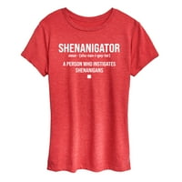 Instant poruka - Definicija šenanigatora - Grafička majica za žensku majicu kratkih rukava