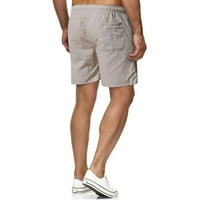 Slatke atletske kratke hlače za muškarce Modni čovjek Solični elastični struk Srednji struk Labavi džepovi