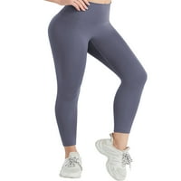 GRIANOOK DAMIES Sport pantalone Trčevi temmy Control Yoga Hlače Solidne u boji Žene Skinny Dno Ležerne