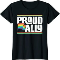 Ponosni Ally Rainbow LGBTQ Gay Pride majica