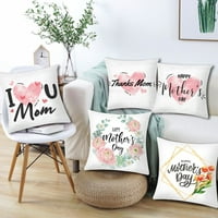 Živjeli američki majčini jastuk pokriva oprugu cvjetna seoska kuća dekori za odmor bacaju kauč za jastuk za kućni kauč