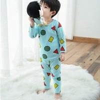 Kid Baby Boys crtani tisak vrhovi pantalone Pajamas Sleep Bagen Outfit