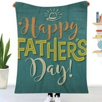 Pokloni za tatu, volim te pokrivač mekane fleke pokrivač od kćeri sin Valentines Day pokloni za muškarce