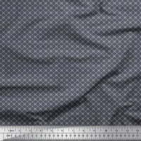 Soimoi Rayon tkanina Geometrijska male otiske tkanine sa širokim dvorištem