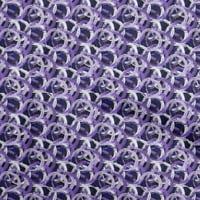 Onuone pamuk flet violet tkanine apstraktori šivaći materijal za ispis tkanine uz dvorište široko