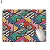 Taluosi jastučić miša mekani neklizajući gumeni geometrijski šareni uzorak stol miša MAT zglob