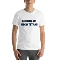 TRI Color School Neon Tetras Skraćena pamučna majica majica po nedefiniranim poklonima