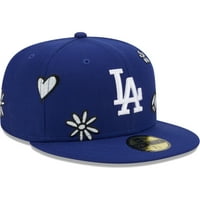 Muški novi Era Royal Los Angeles Dodgers Sunlight pop 59fifty ugrađeni šešir