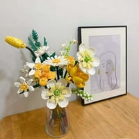 Cvjetni bouquet Graduetni komplet, umjetna cvijeća Building Igračke za odrasle djece, kreativni cvjetovi