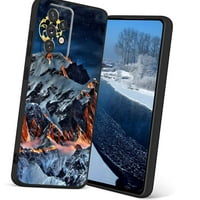 Kompatibilan je sa Samsung Galaxy-om i futrolom telefona 5g, planine-priroda Silicijalni zaštitni za